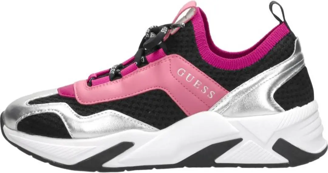 Guess Geniver 2 Sneakers Laag - zwart - Maat 38 - afbeelding 2 van 6