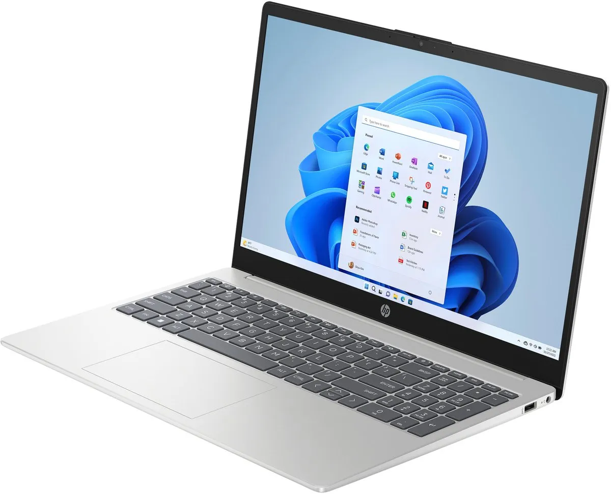HP 15-fc0528nd Laptop - AMD Ryzen 5 7520U 16GB 512GB SSD