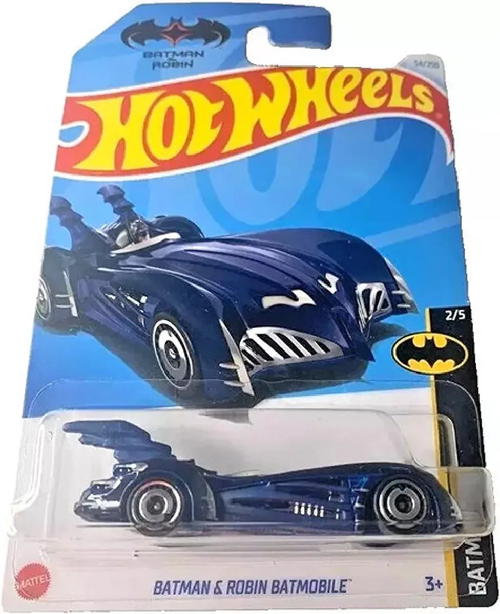 Hot Wheels Batman & Robin Batmobile 1:64