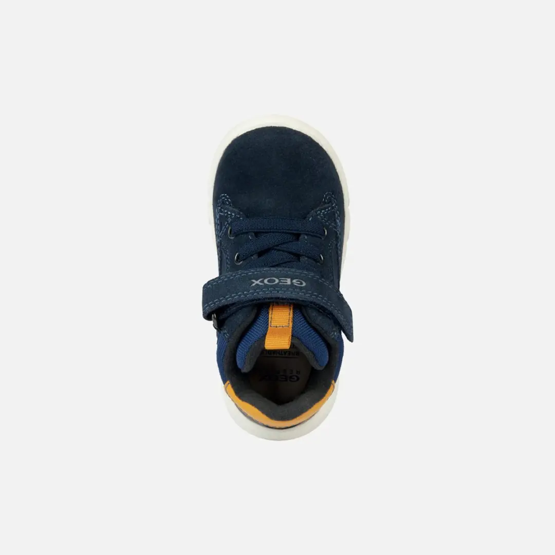 GEOX Hyroo Peutjongens B365DA 022ME B - Marineblauw/Oker - Maat 26 - afbeelding 4 van 6