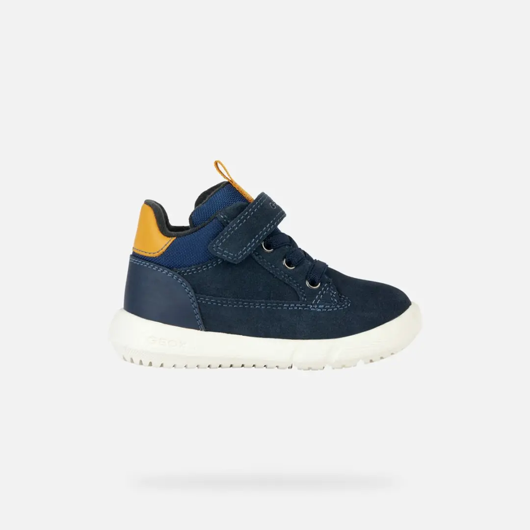 GEOX Hyroo Peutjongens B365DA 022ME B - Marineblauw/Oker - Maat 26 - afbeelding 5 van 6