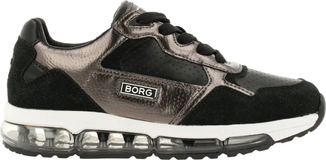 Björn Borg X500 Lage Sneakers - Meisjes - Maat 31 - Zwart - afbeelding 3 van 6