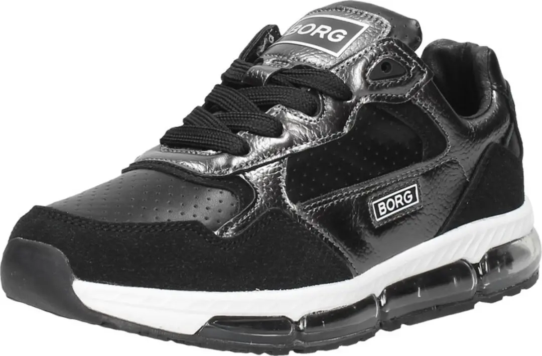 Björn Borg X500 Lage Sneakers - Meisjes - Maat 31 - Zwart - afbeelding 4 van 6