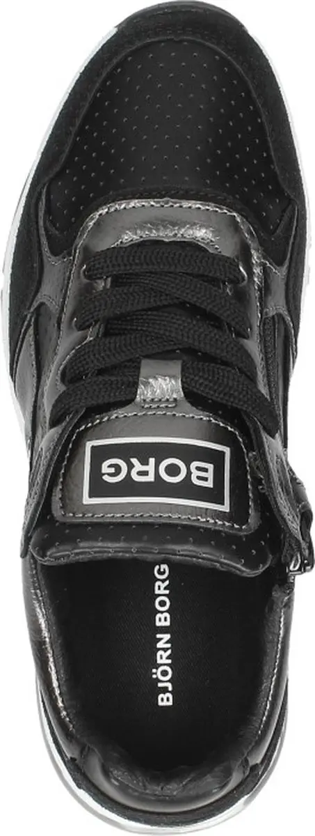 Björn Borg X500 Lage Sneakers - Meisjes - Maat 31 - Zwart - afbeelding 5 van 6