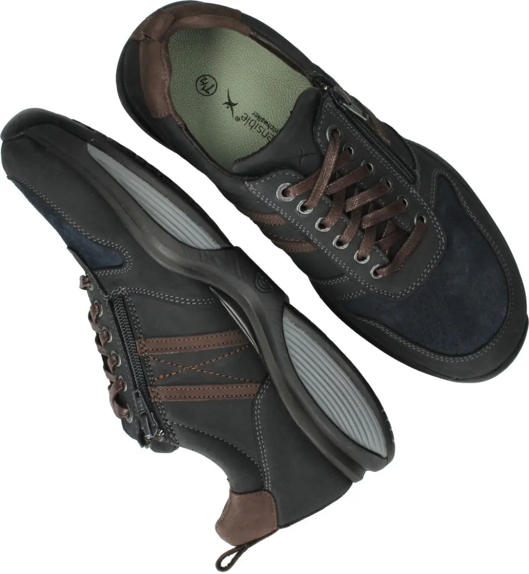 Xsensible Lage Sneakers 30073.2 - Blauw - Maat 42.5 - afbeelding 4 van 6