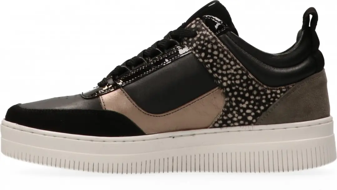 Maruti Mel Sneakers - 37 - Zwart/Grijs/Bronze/Pixel - afbeelding 2 van 6