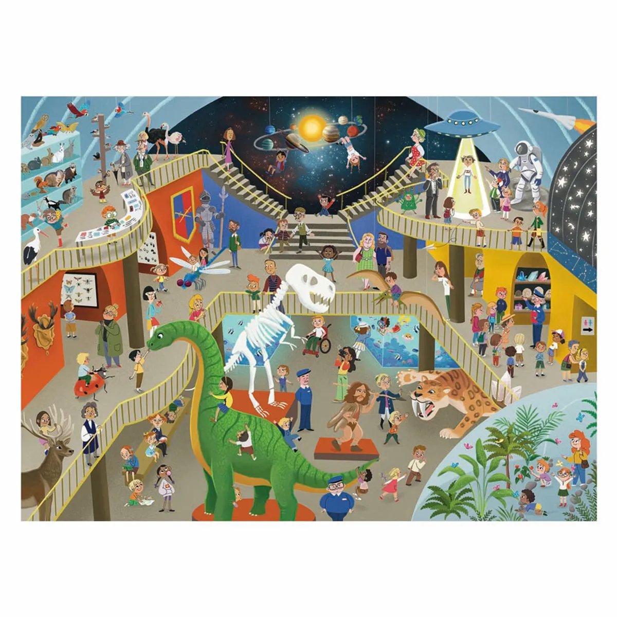 Ravensburger Museum of Natural Science Legpuzzel 200 XXL Stukjes - 12004053