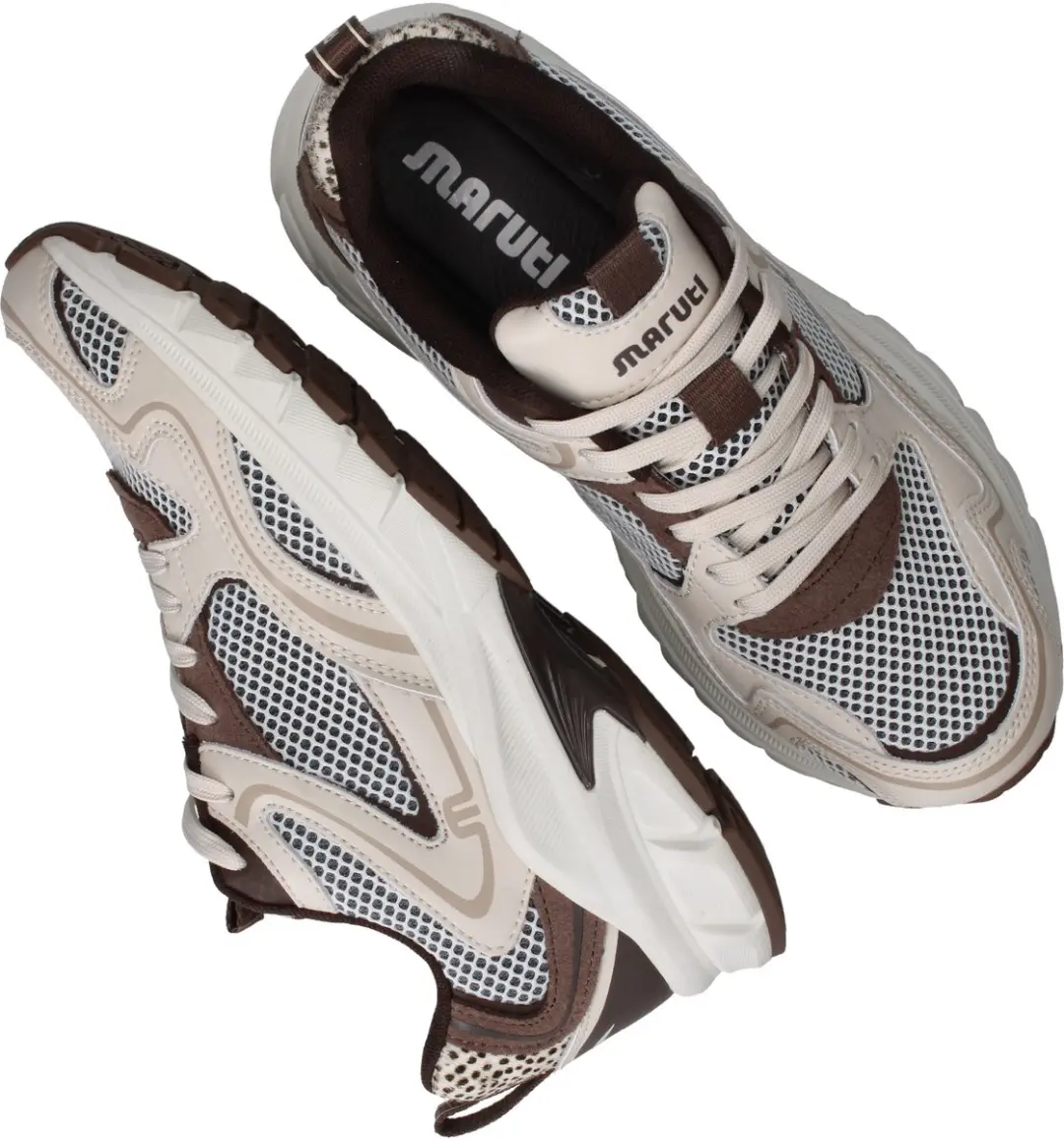 Maruti Novi Dames Lage Sneakers - Off White - Maat 38 - afbeelding 6 van 6