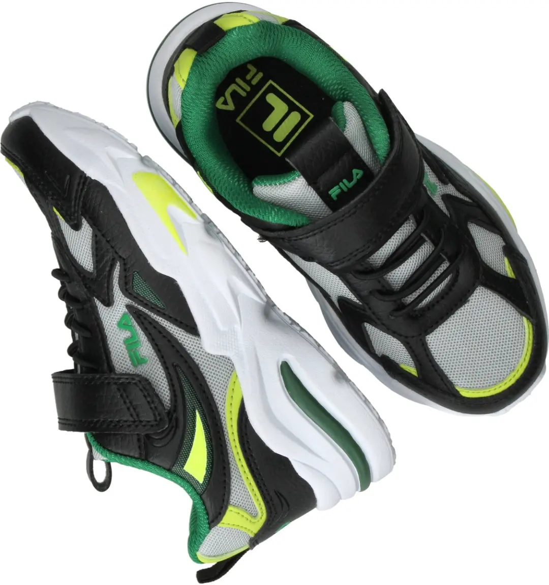 Fila Madrun Velcro Sneakers Kids - Zwart - afbeelding 6 van 6