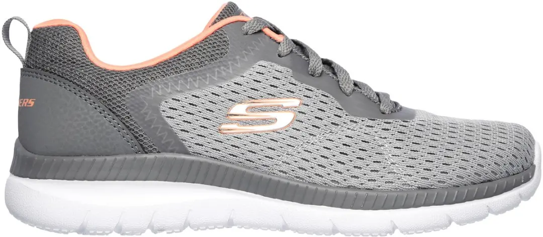 Skechers Bountiful Quick Path Dames Sneaker 12607 - Grijs - afbeelding 6 van 6