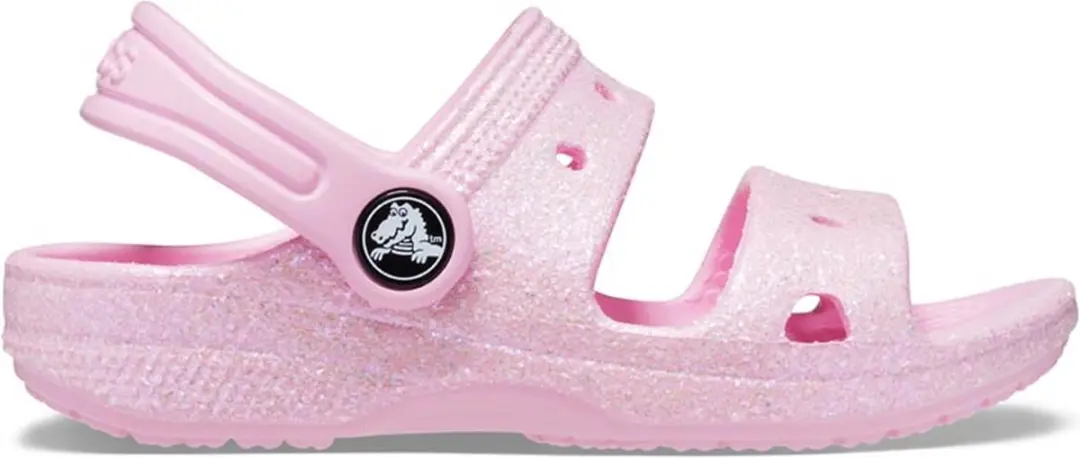 Crocs Classic Glitter Roze Sandal Toddler Maat 23/24