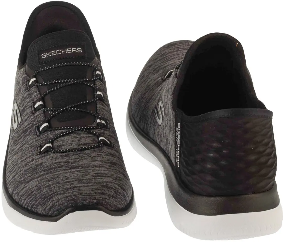 Skechers Summits Dazzling Haze Sneakers 149937-BKW - Zwart - afbeelding 5 van 5