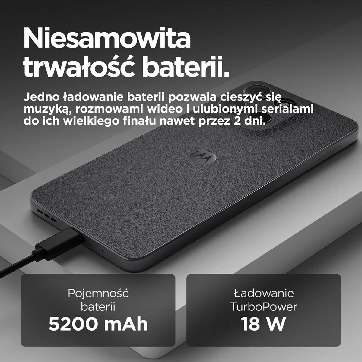 Motorola moto g15 PB6E0017PL Smartphone - 128GB - Grijs