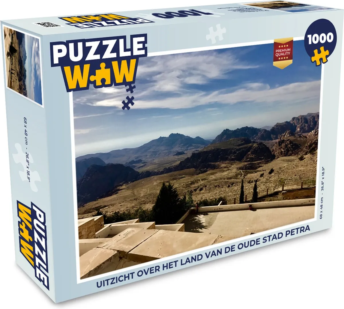 PuzzleWow Petra Legpuzzel 1000 Stuks - Multicolor