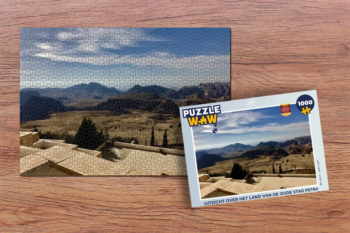 PuzzleWow Petra Legpuzzel 1000 Stuks - Multicolor