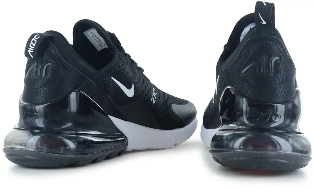 Nike Air Max 270 Heren Sneakers - 46 - Black/Anthracite/White/Solar Red