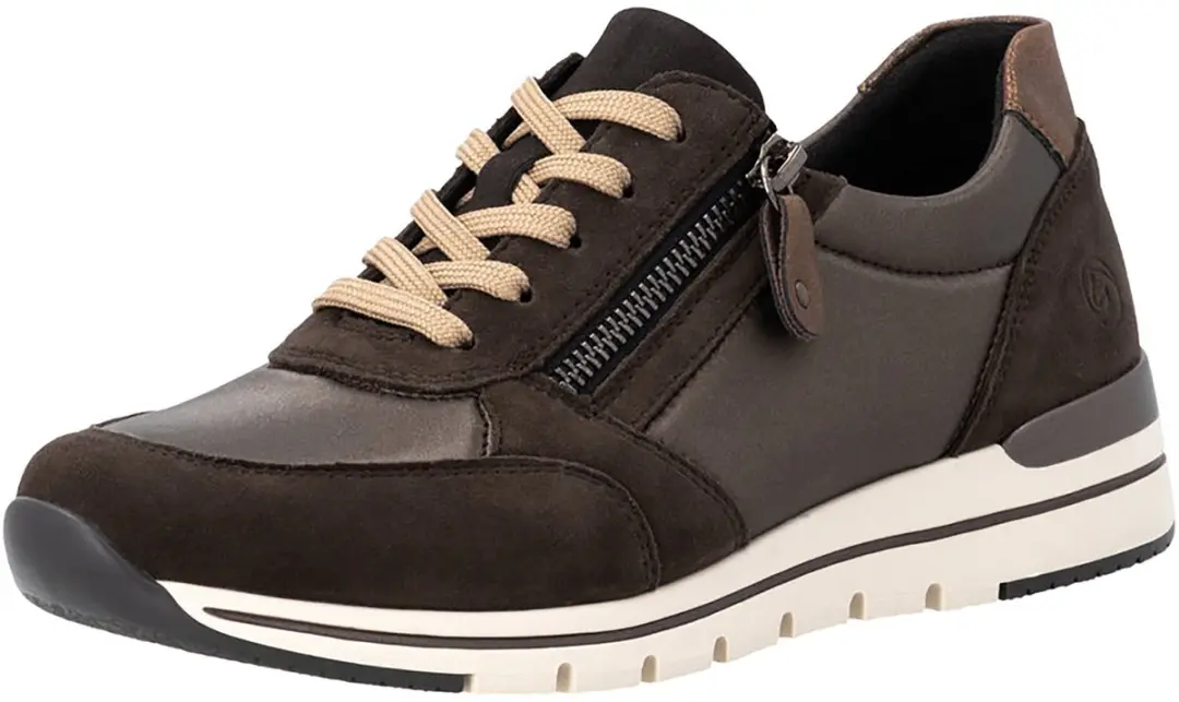 Remonte R6700 Dames Sneakers - Bruin - Suede - Maat 41