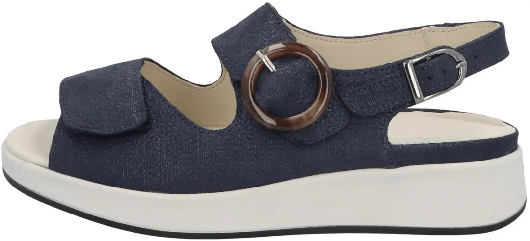 Solidus Dames Sandalen 79105.80804 - Extra Breed K - Maat 39 - Blauw - afbeelding 6 van 6