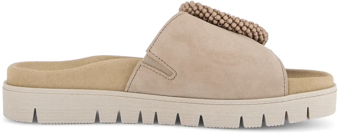 Gabor 745.5 Slides Dames - Beige - Maat 42 - afbeelding 2 van 6