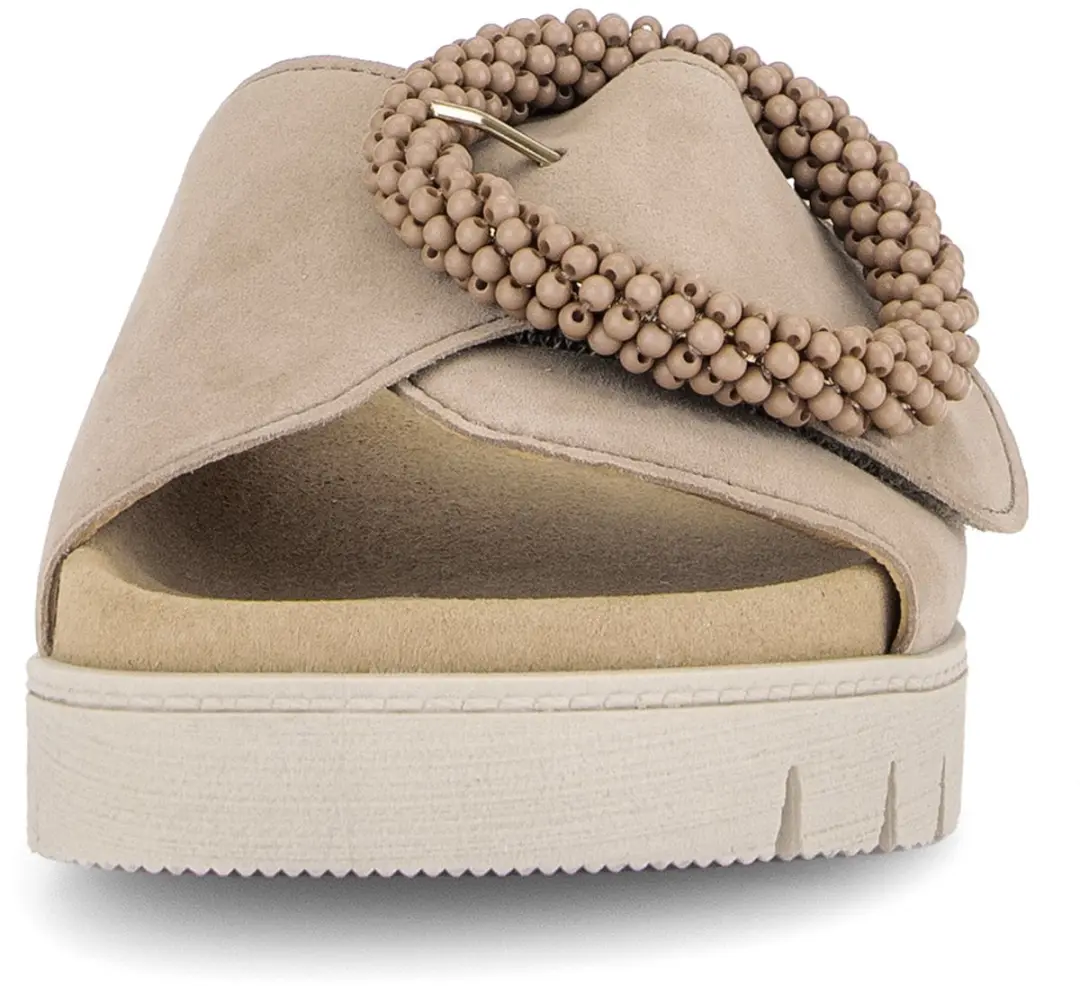 Gabor 745.5 Slides Dames - Beige - Maat 42 - afbeelding 5 van 6