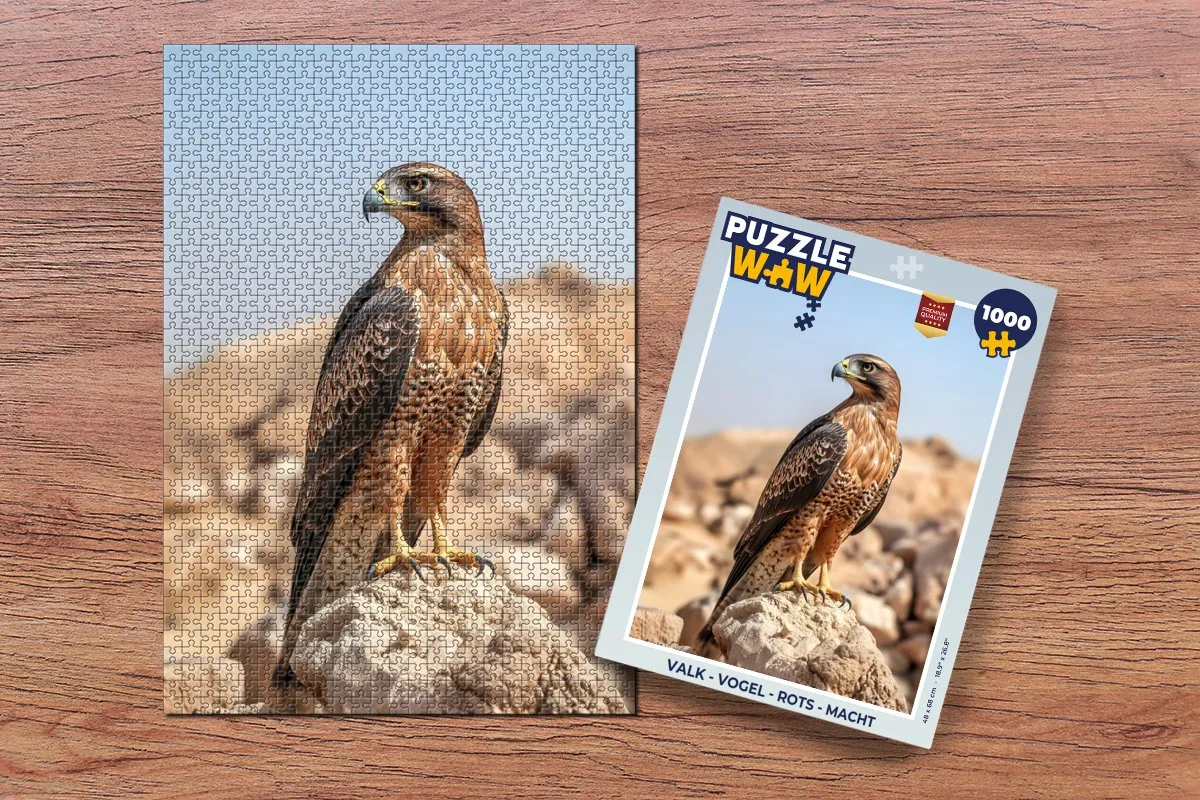 PuzzleWow Valk Legpuzzel 1000 Stuks