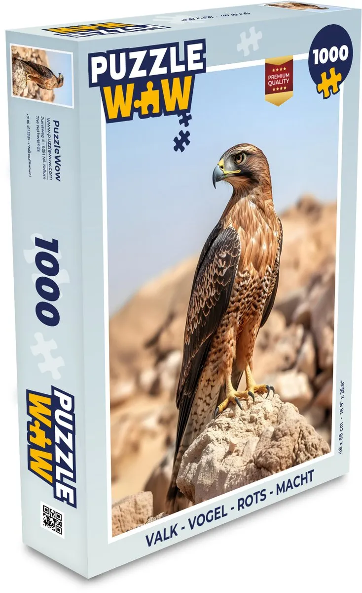 PuzzleWow Valk Legpuzzel 1000 Stuks