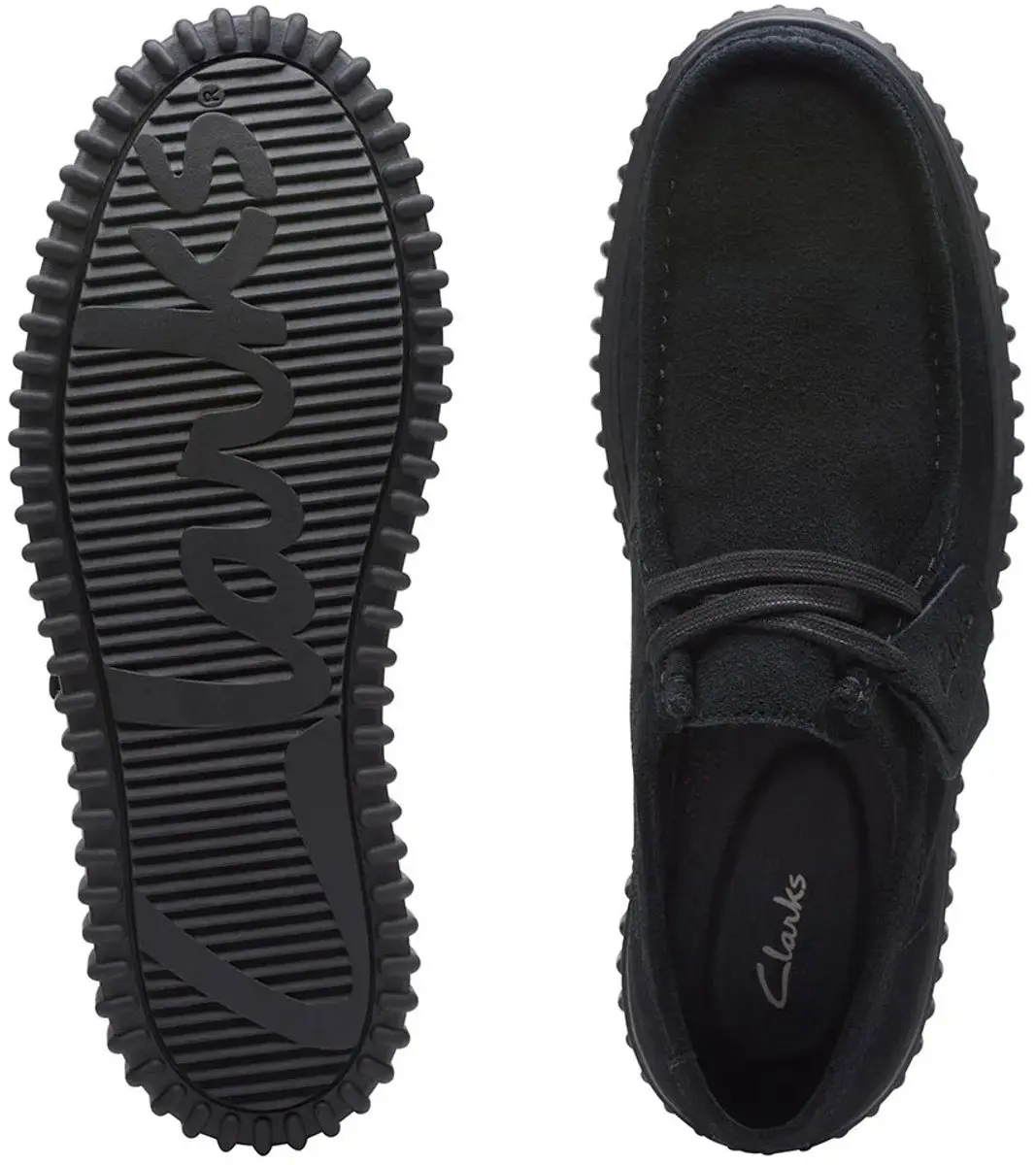 Clarks Torhill Lo Mokassins - Zwart Suede 41.5 - afbeelding 4 van 6