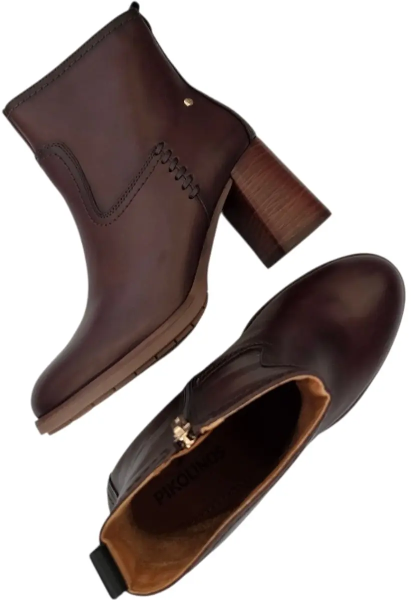 Pikolinos Palencia Dames Boot - Bruin - Maat 39