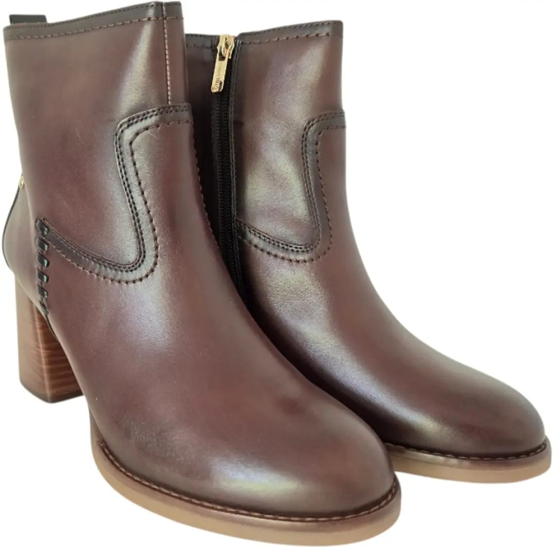 Pikolinos Palencia Dames Boot - Bruin - Maat 39