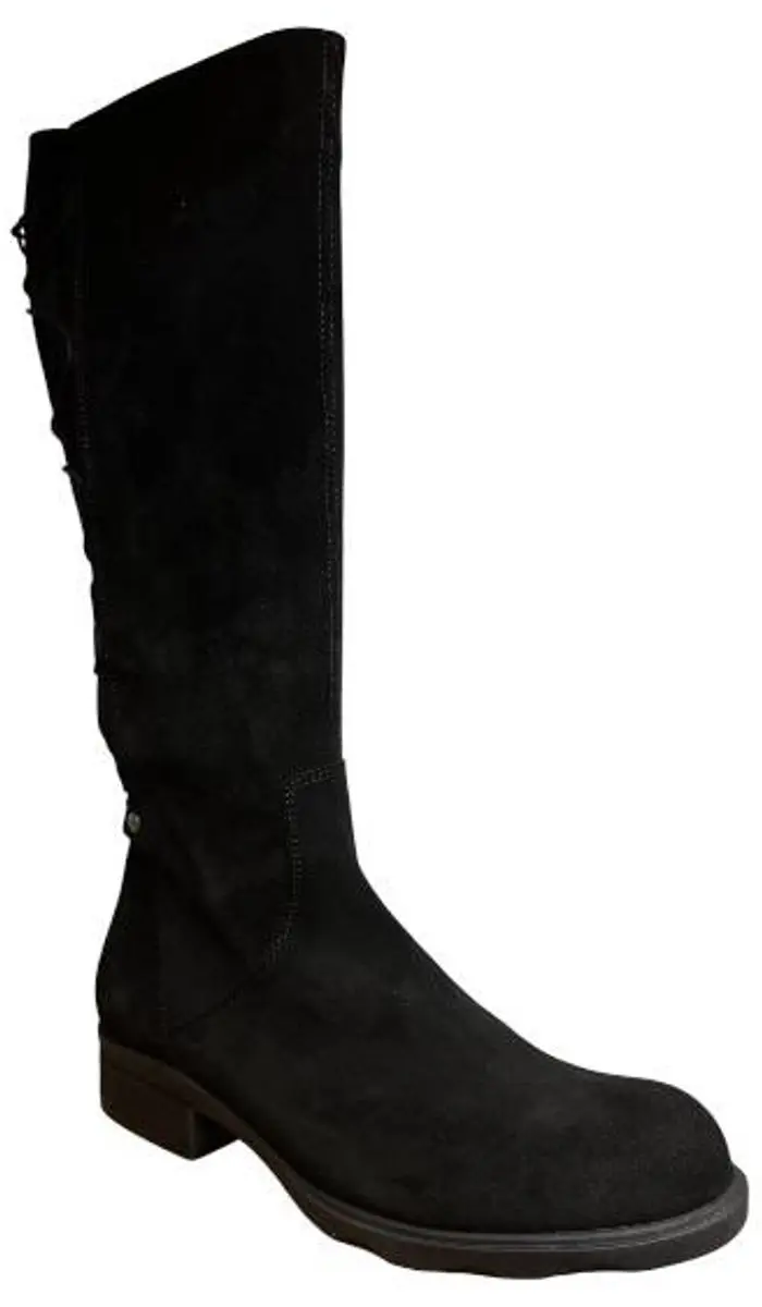 Wolky Longview Suede Laars - 36 - Zwart - afbeelding 2 van 5