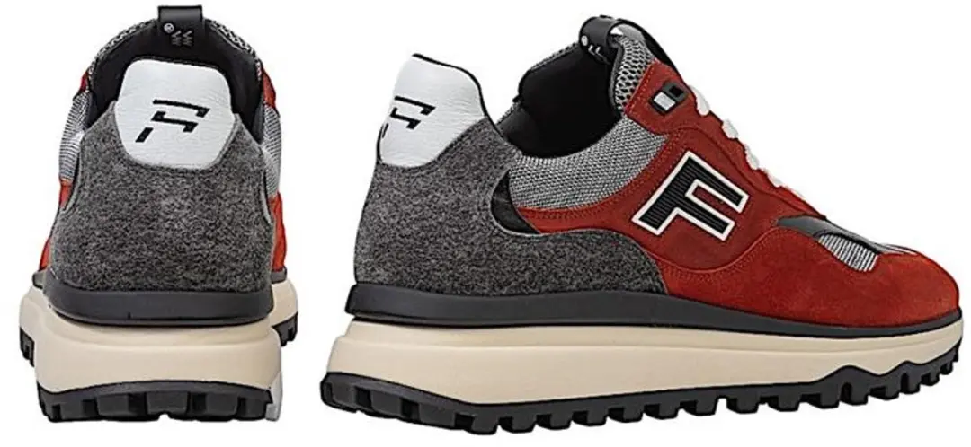 Floris van Bommel DE GRIPPER 01.04 Lage Sneakers - Bruin - Maat 45.5