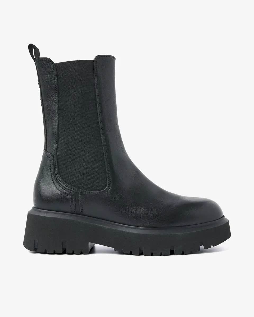 VIA VAI Ziva Rush Chelsea boots Dames - Leer - Zwart - Maat 42