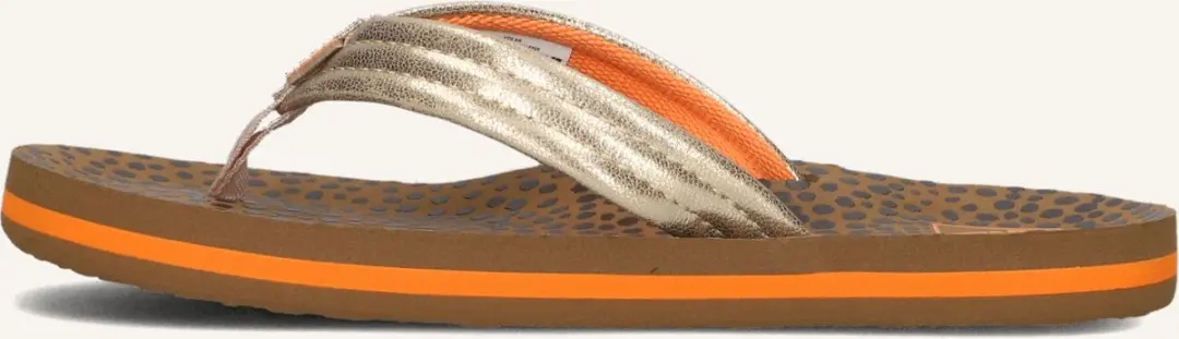 Reef Kids Ahiwild Teenslipper 33 - Bruin/Goud - afbeelding 6 van 6