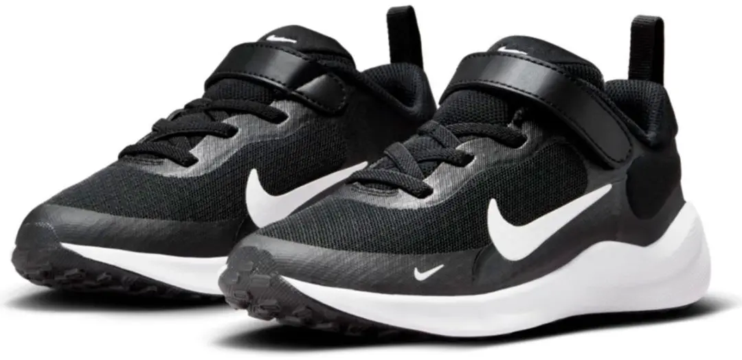 Nike Revolution 7 Sneakers Junior 25 - Zwart/Wit