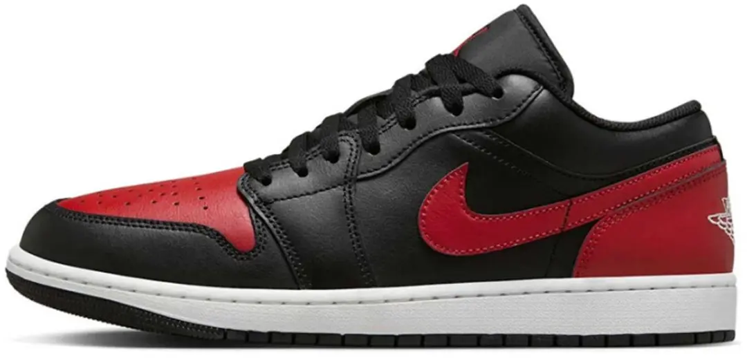 NIKE AIR JORDAN 1 LOW Nike Heren Sneakers Zwart 553558-067