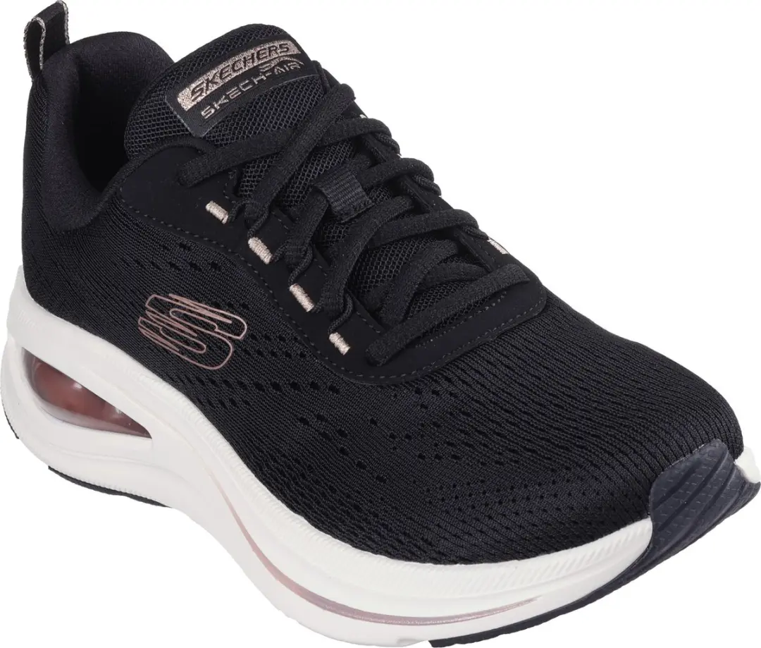 Skechers Skech-Air Meta-Neutral Air Dames Sneakers - 36 - Zwart/Roségoud - afbeelding 6 van 6