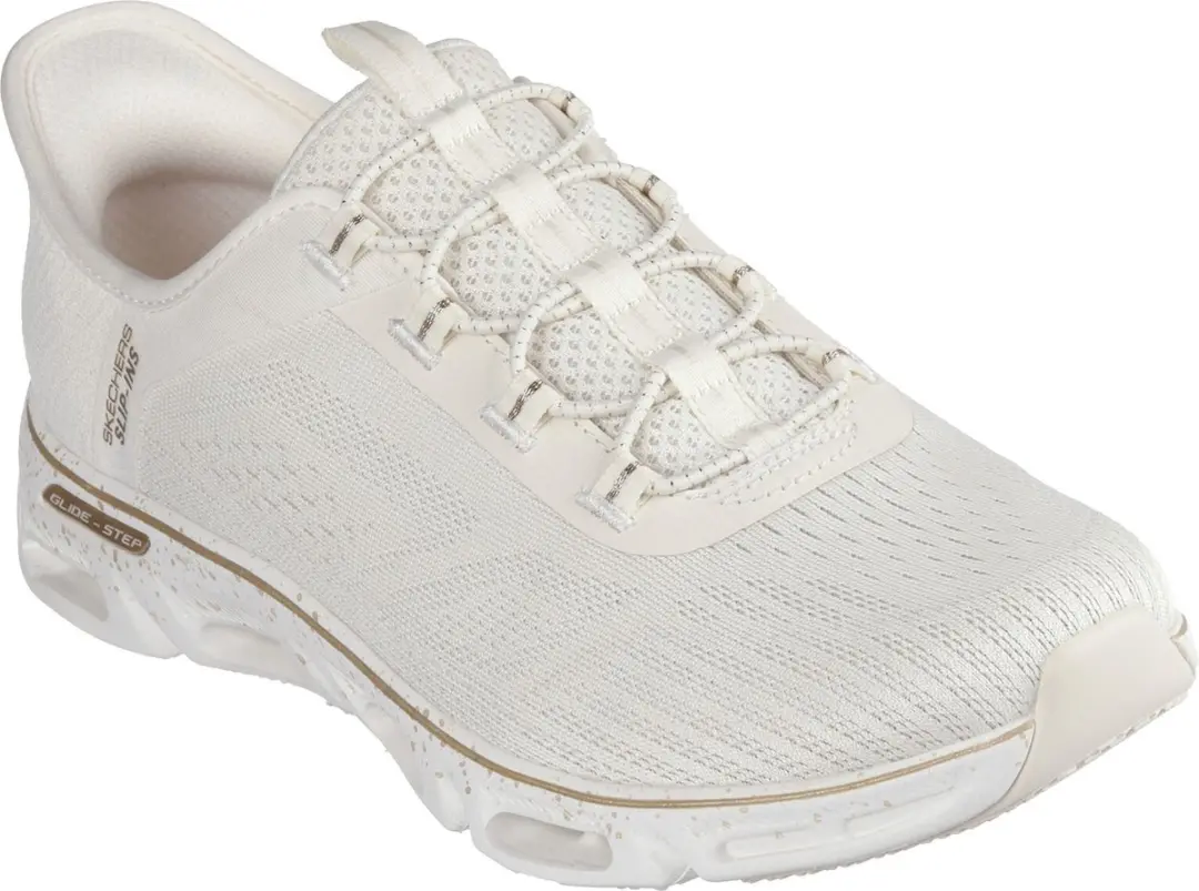 Skechers Hands Free Glide Step-Pro Dames Sneakers - 37 - Beige - afbeelding 4 van 6