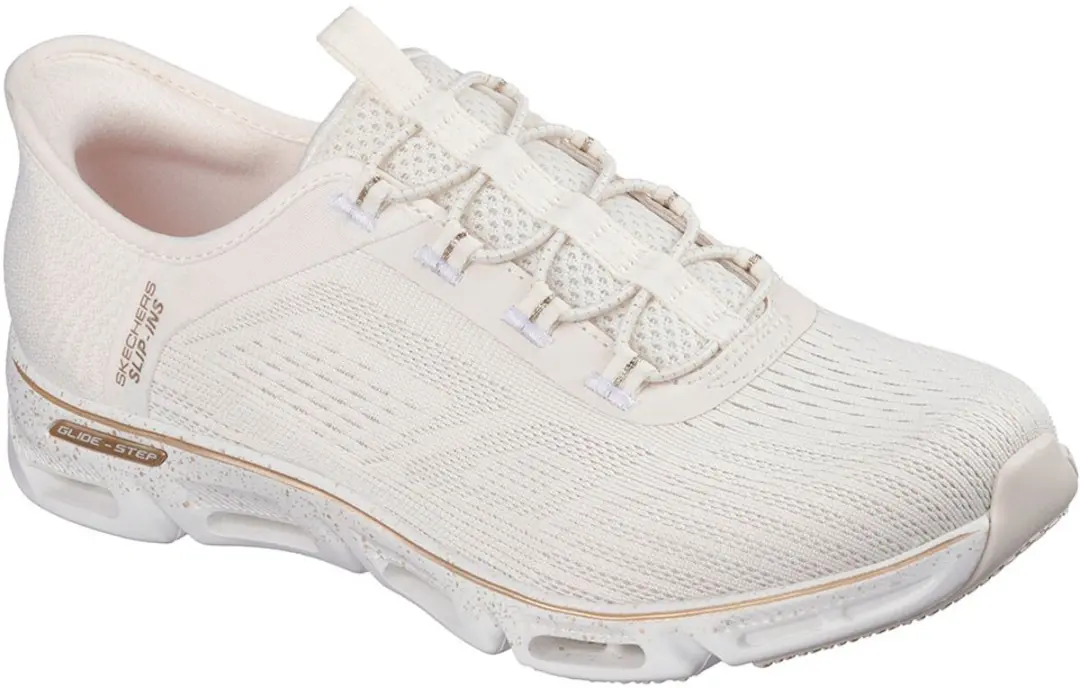 Skechers Hands Free Glide Step-Pro Dames Sneakers - 37 - Beige - afbeelding 3 van 6