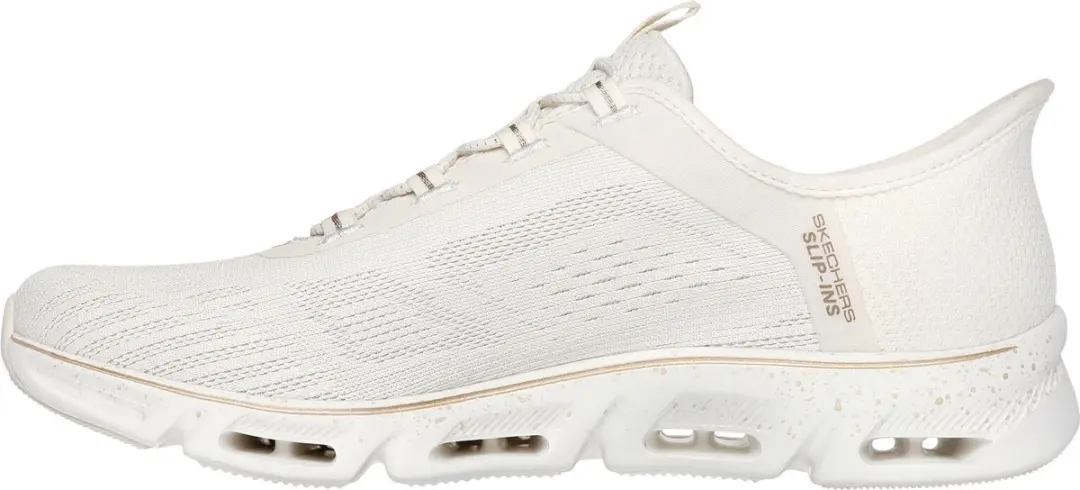 Skechers Hands Free Glide Step-Pro Dames Sneakers - 37 - Beige - afbeelding 2 van 6