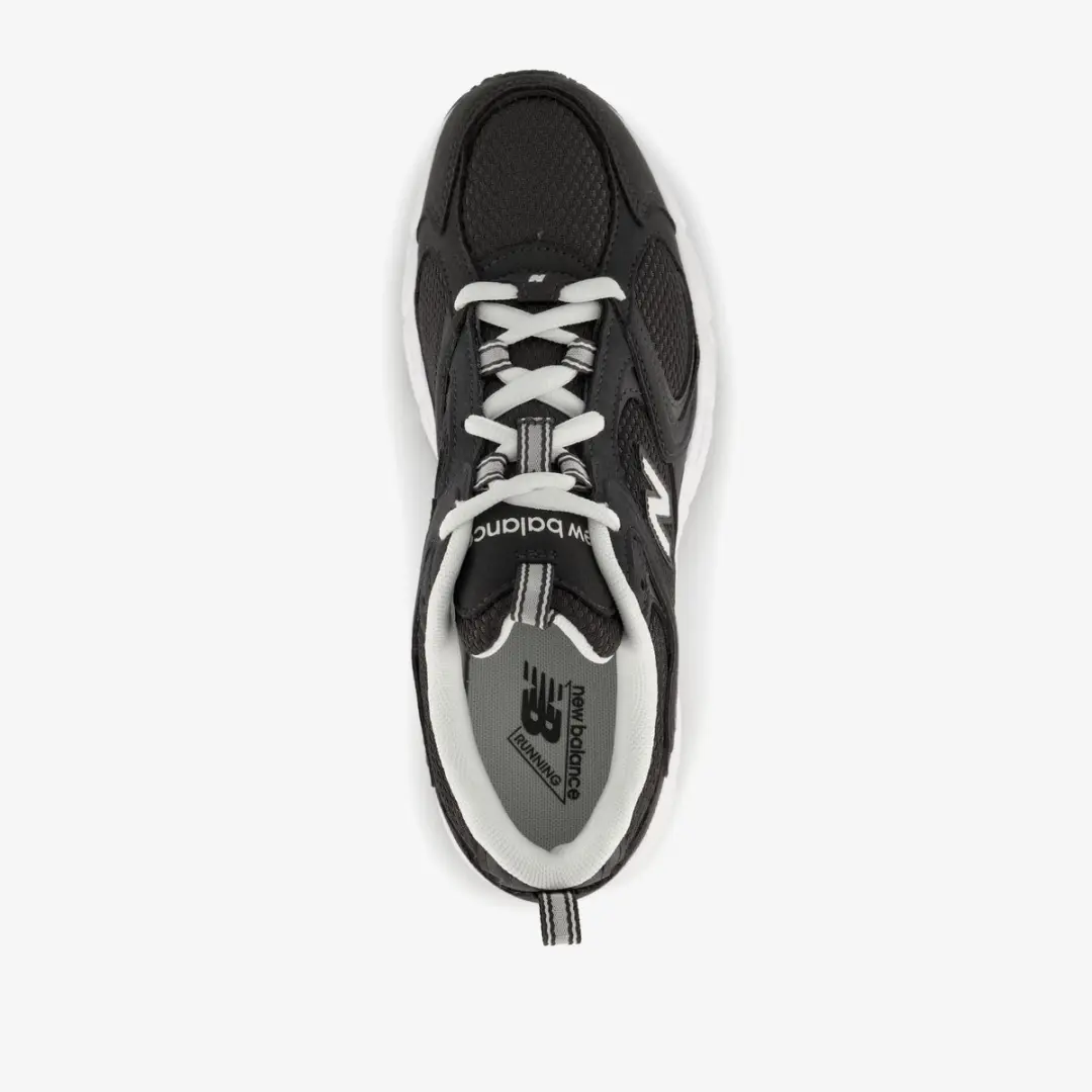 New Balance 408 Heren Sneakers - Zwart/Wit - Maat 45 - afbeelding 5 van 6