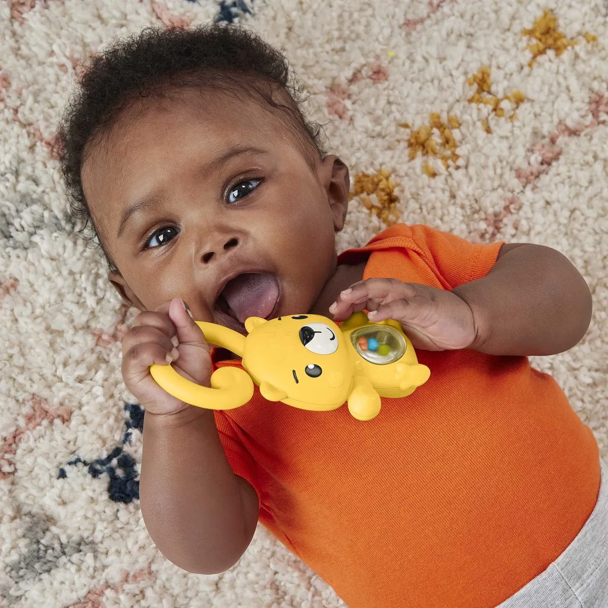 Fisher-Price Shake & Rattle Luierbeertje - Geel