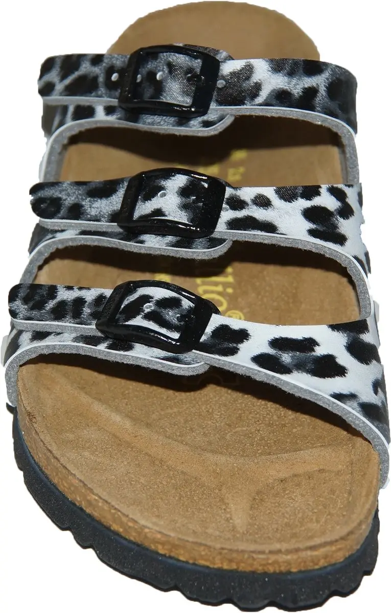 Birkenstock Florida Smal Slides - 35 - Leopard Classic Black - afbeelding 5 van 6