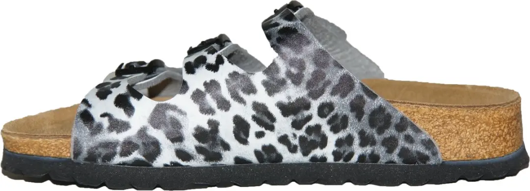 Birkenstock Florida Smal Slides - 35 - Leopard Classic Black - afbeelding 3 van 6