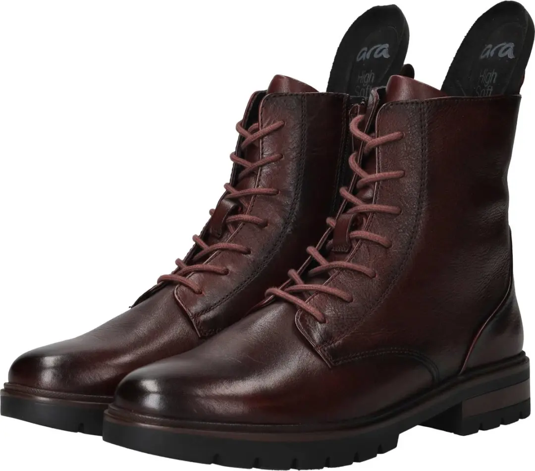 Ara Cambridge Dames Veterboot - Bordo - Maat 43