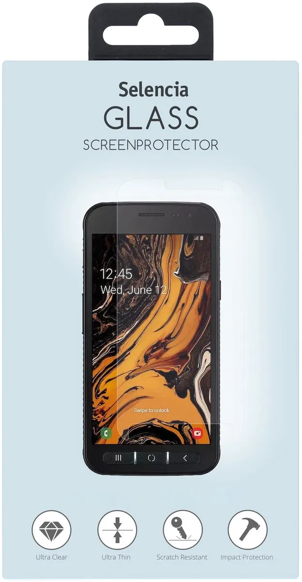 Selencia Screenprotector Samsung Galaxy Xcover 4/4S - Gehard Glas