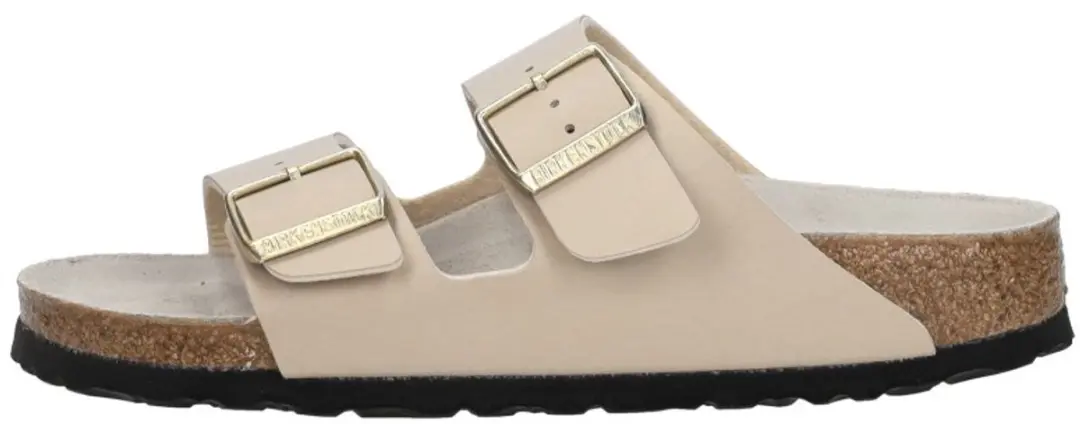 Birkenstock Arizona BF Triples Sandalen - Vrouwen 40 - Beige - afbeelding 3 van 6