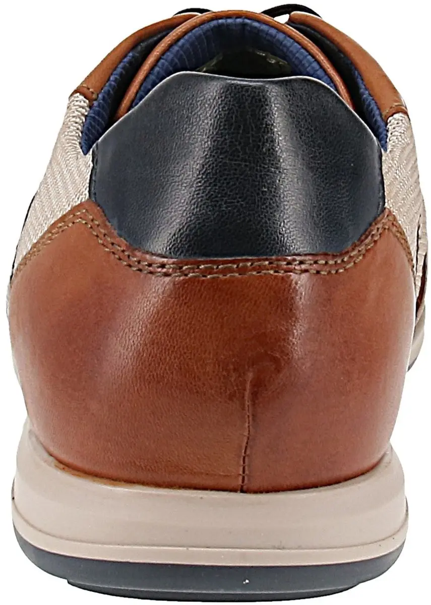 Bugatti 311-A9Q05-4169 Herensneaker - 42 - Cognac - afbeelding 6 van 6