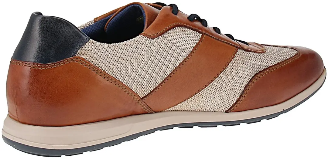Bugatti 311-A9Q05-4169 Herensneaker - 42 - Cognac - afbeelding 2 van 6