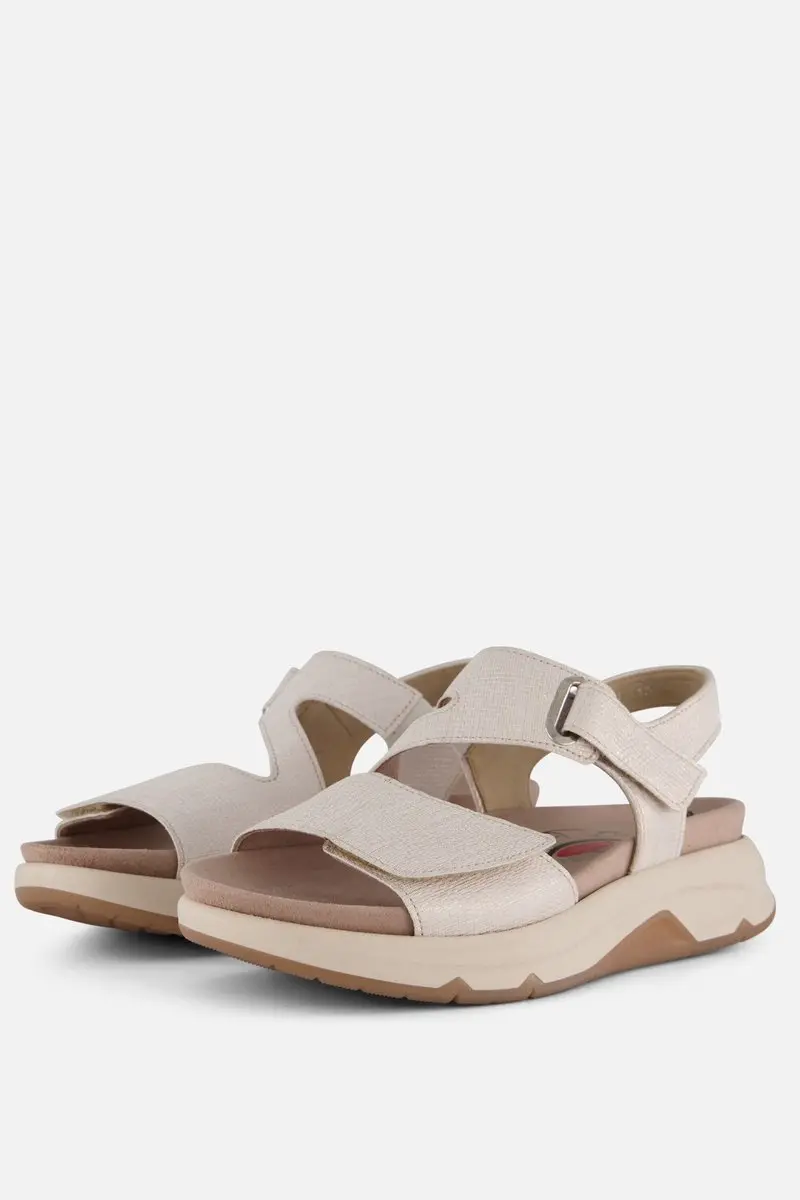 Gabor Rollingsoft Sandalen wit Synthetisch - Maat 39
