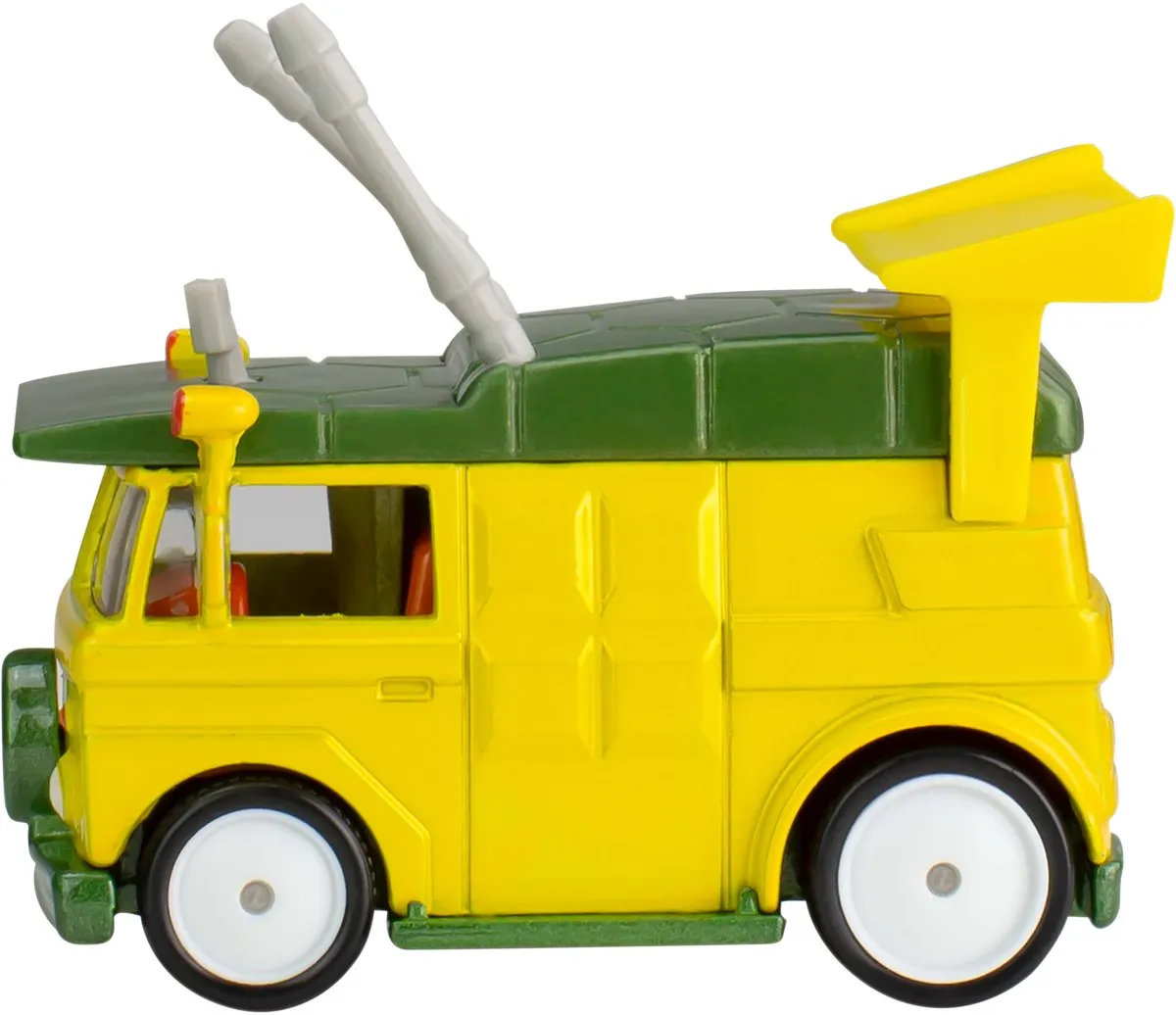 Hot Wheels Party Wagon HXF04 - Schaal 1/64 - Turtles Geel